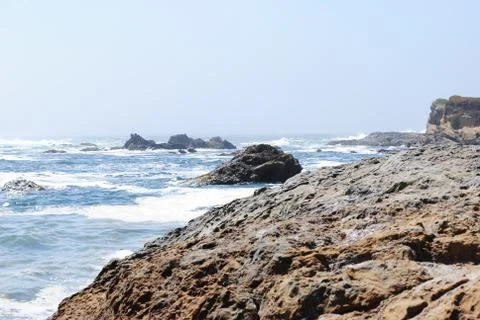 Rocks and Waves Foto stock