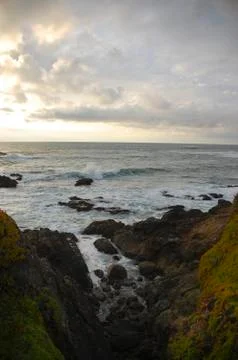 Rocks and waves Stock-Fotos