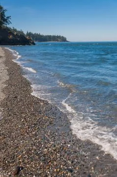 Rocks and waves Stock Photos