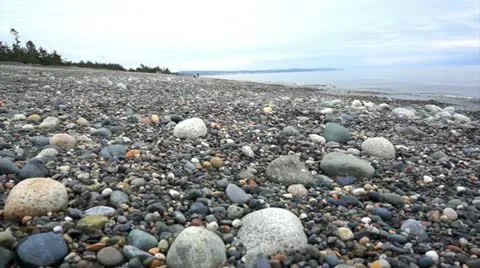 Rocks on beach Stock Footage 10915044