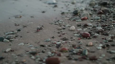 Rocks on the beach Stock Footage 11194656