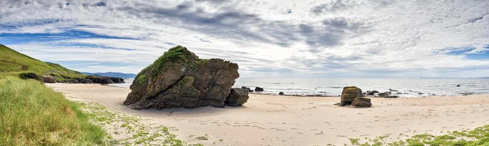 Rocks on Beach Stock Photos