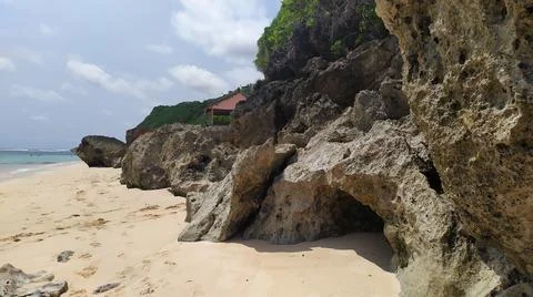 Rocks on the beach Stock Photos