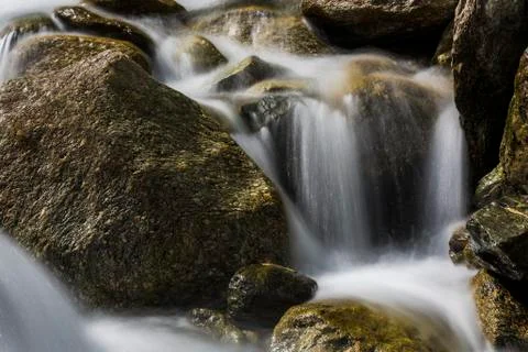 Rocks in Creek Stock Photos