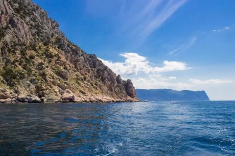 Rocks in the Crimea Stock Photos