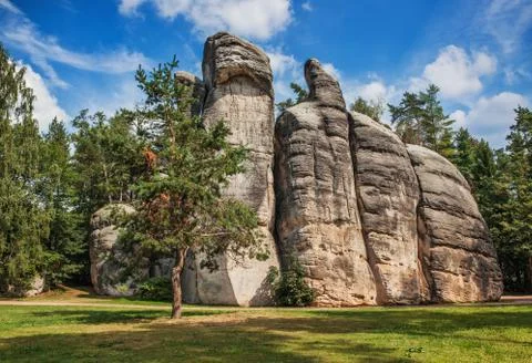 Rocks in Czech Stock Photos
