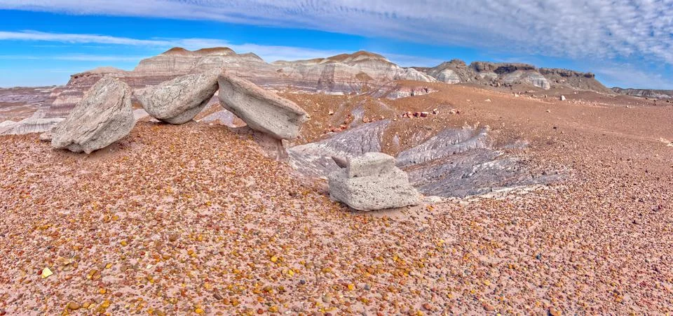 Rocks In the Desolation Stock Photos