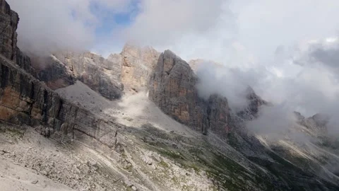Rocks in the Dolomites Stock Footage 224541518