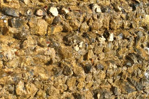 Rocks with flowing water Stock Photos