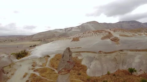 Rocks formation Cappadocia, Turkey Video stock 194433759