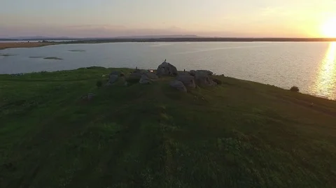 Rocks on a lake Stock-Footage 95952330