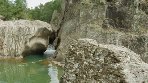 Rocks Lake Stock Footage 99020493