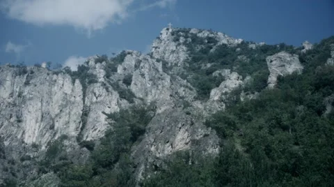 Rocks in the Mountain Stock Footage 67333427