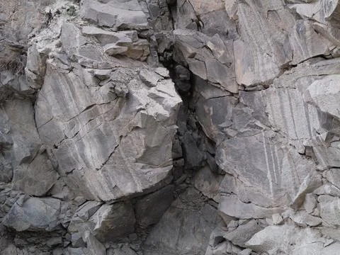Rocks In The Mountain Stock-Fotos