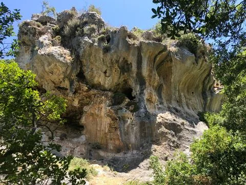 Rocks in the mountains Foto stock
