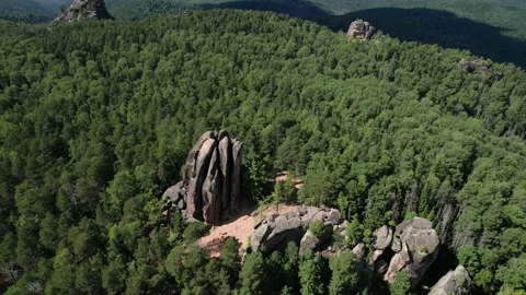 Rocks in the national park 库存影片 159460105