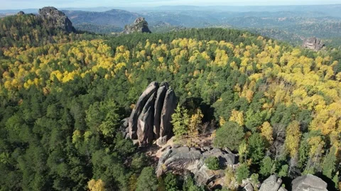 Rocks in the national park Video stock 213806859