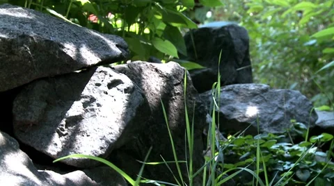 Rocks in nature Stock Footage 8509387