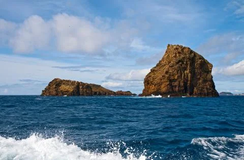 Rocks in the ocean Stock Photos