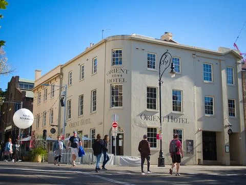 The Rocks - Orient Hotel Stock Photos