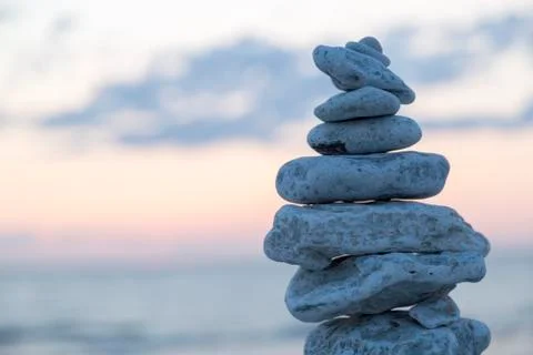 Rocks Piled on Each Other Stock Photos