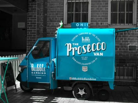 The Rocks - Prosecco Van Stock Photos