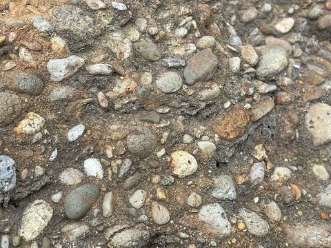 Rocks on river Foto stock