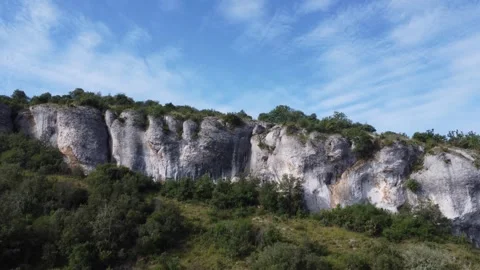 The rocks of roche colombe Stock Footage 246656359