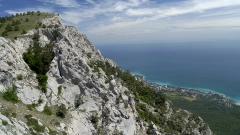 Rocks on the sea coast Stock Footage 97043760