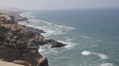 Rocks in sea Stock Footage 36843866