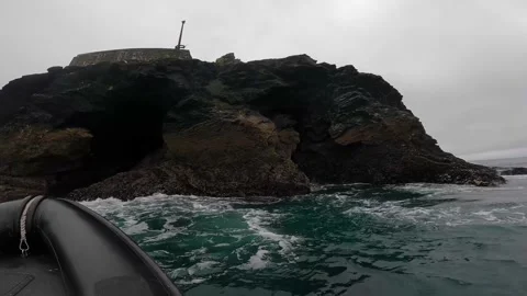 Rocks in the Sea Video stock 162186075