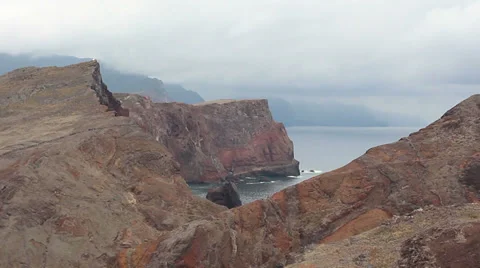 Rocks sea HD Stock Footage 30466195