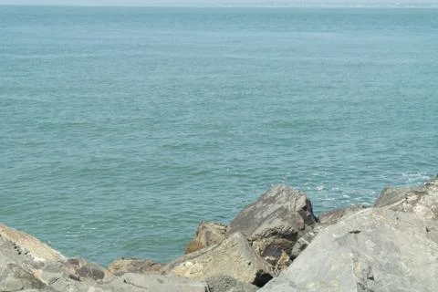 Rocks by the sea Stock Photos