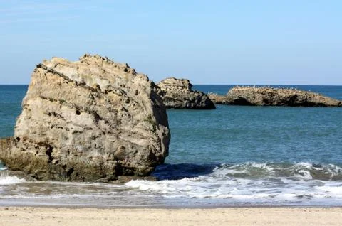 Rocks in the sea  스톡 사진