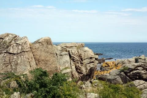 Rocks in the sea 스톡 사진