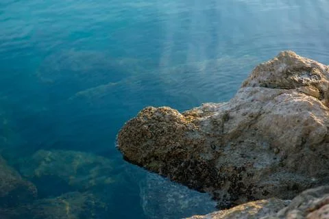 Rocks in the sea Stock Photos