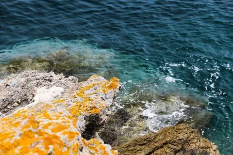 Rocks by the sea Stock Photos