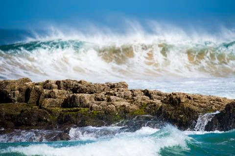 Rocks in the sea Stock Photos