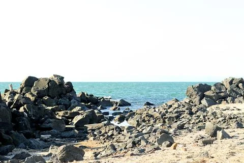 Rocks on the sea Stock Photos