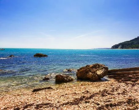 Rocks at the sea Foto stock