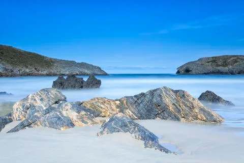 Rocks in the sea Stock Photos