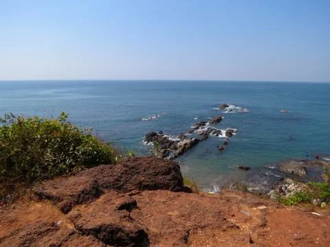 Rocks in the sea Stock Photos