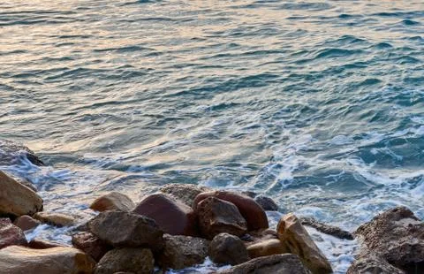 Rocks in the sea Stock Photos