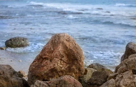 Rocks by the sea Stock Photos