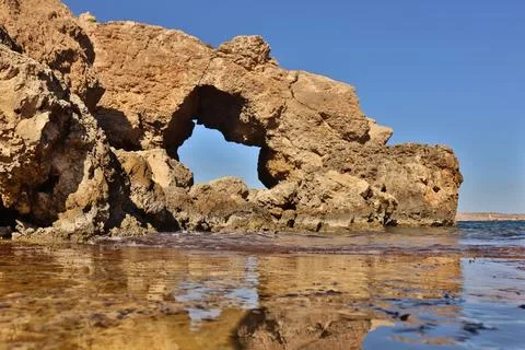 Rocks in the sea Stock Photos