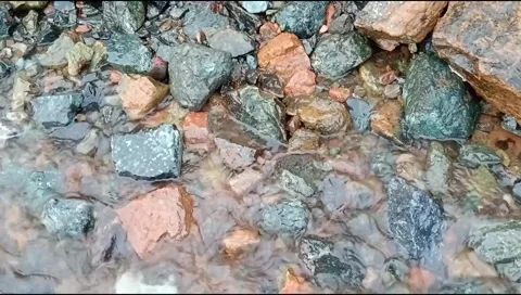 Rocks in the sea water Stock Footage 292694884