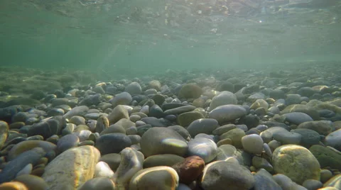 Rocks on the seabed Stockbeeldmateriaal 68808292