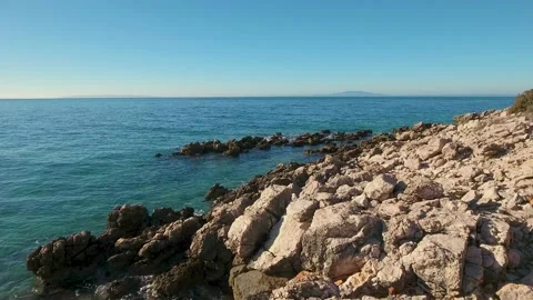 Rocks on the seashore Stock Footage 144939728
