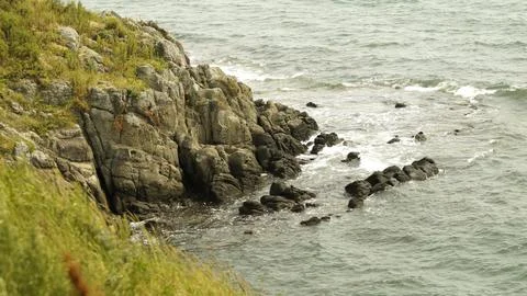 Rocks of the seashore. Foto stock