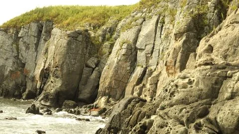 Rocks of the seashore. Photos